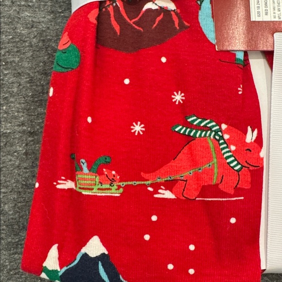 BRAND NEW TARGET Christmas Dinosaur Pajama Set - Picture 2 of 4